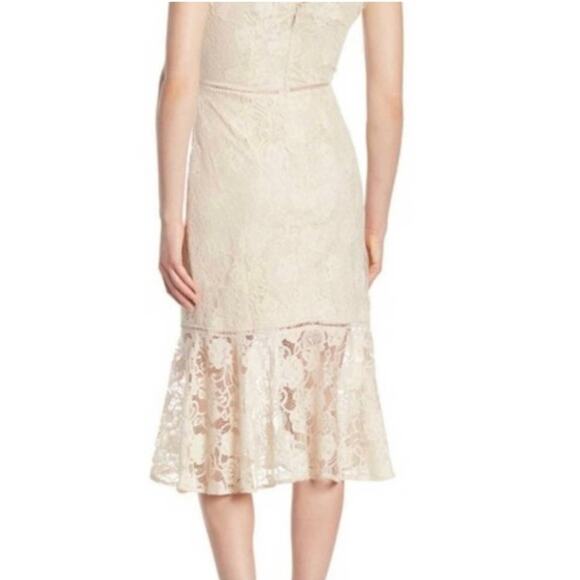 Alexia Admor Mother of Bride/Wedding Guest, Bisque Lace Overlay, Cocktails, 10 - Picture 2 of 11